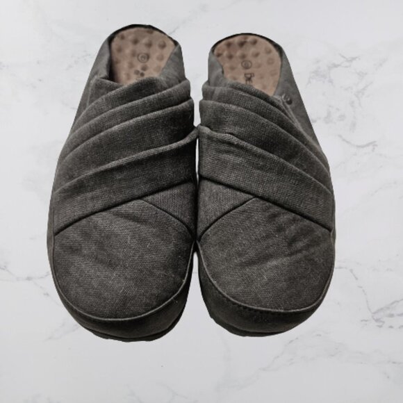 BEARPAW Jeana Dk Gray Mule - Size 9 - Picture 2 of 7